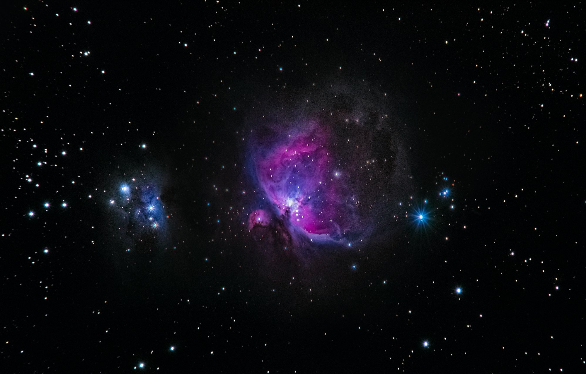 Deep space nebula