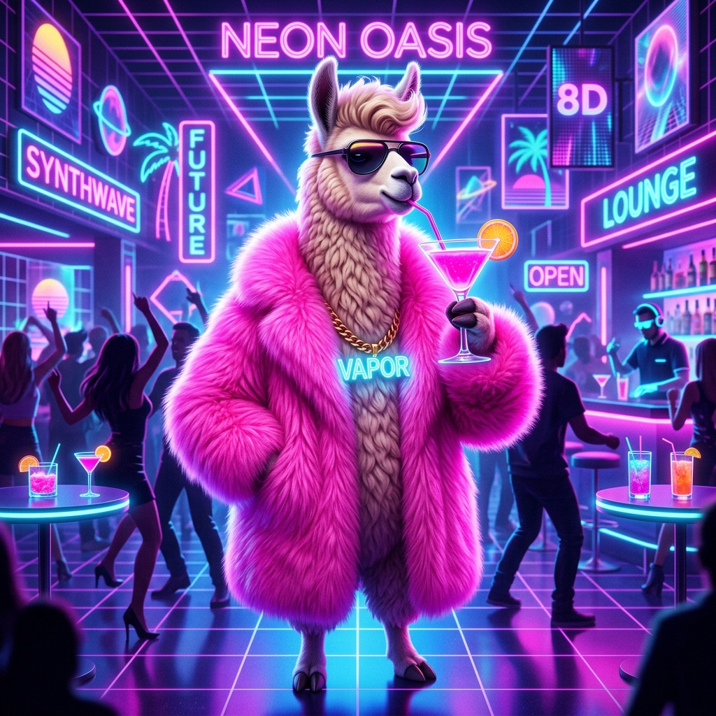 Neon-Drenched Custom Design That Goes Stupid Hard